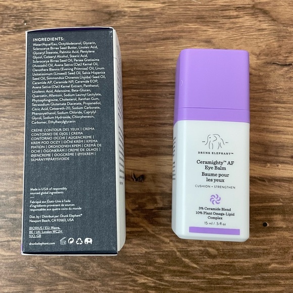 Drunk Elephant Ceramighty™  AF Eye Cream with Ceramides, NWT - Picture 3 of 4